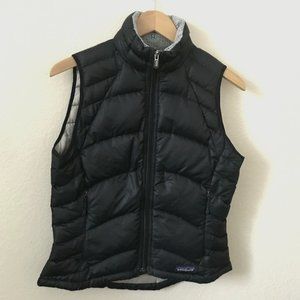 Black Patagonia Down Vest, Size S